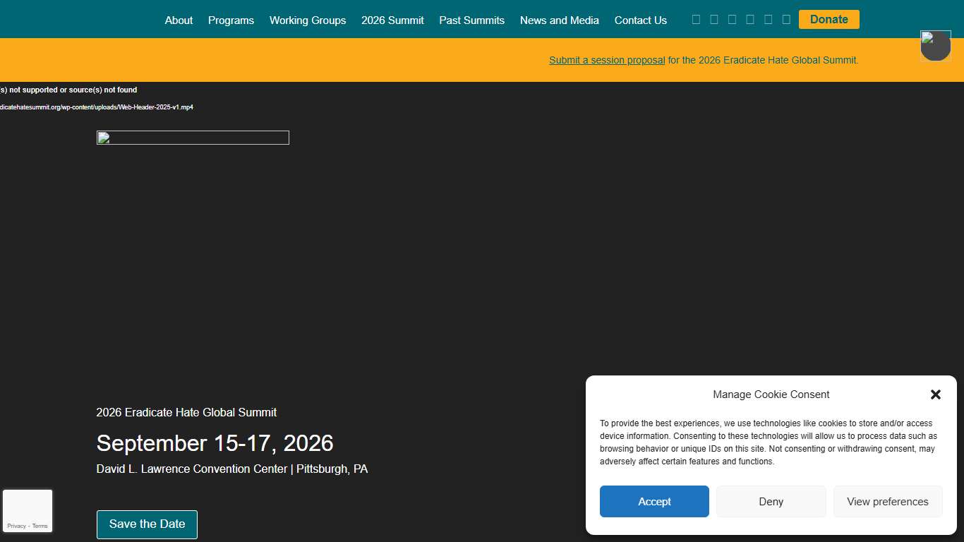 Scott Payne - Eradicate Hate Global Summit